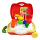 Jucarie de Rol, Supermarket Troller, 20Piese, Cantar inclus, Rosu