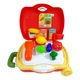 Jucarie de Rol, Supermarket Troller, 20Piese, Cantar inclus, Rosu
