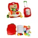Jucarie de Rol, Supermarket Troller, 20Piese, Cantar inclus, Rosu
