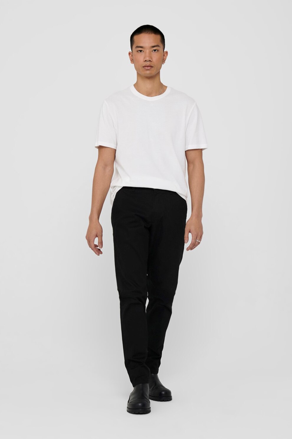 Only & Sons, Pantaloni chino, Negru