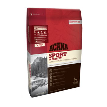 Hrana uscata pentru caini Acana Heritage, Sport & Agility, 17 kg Hrana uscata pentru caini Acana Heritage, Sport & Agility, 17 kg