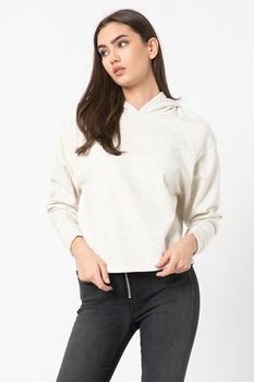 only hanorac lejer cu maneci cazute comfy alb prafuitgri deschis imagen 26_0_
0