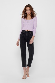 Only, Set de top si cardigan - 2 piese, Lila Only, Set de top si cardigan - 2 piese, Lila