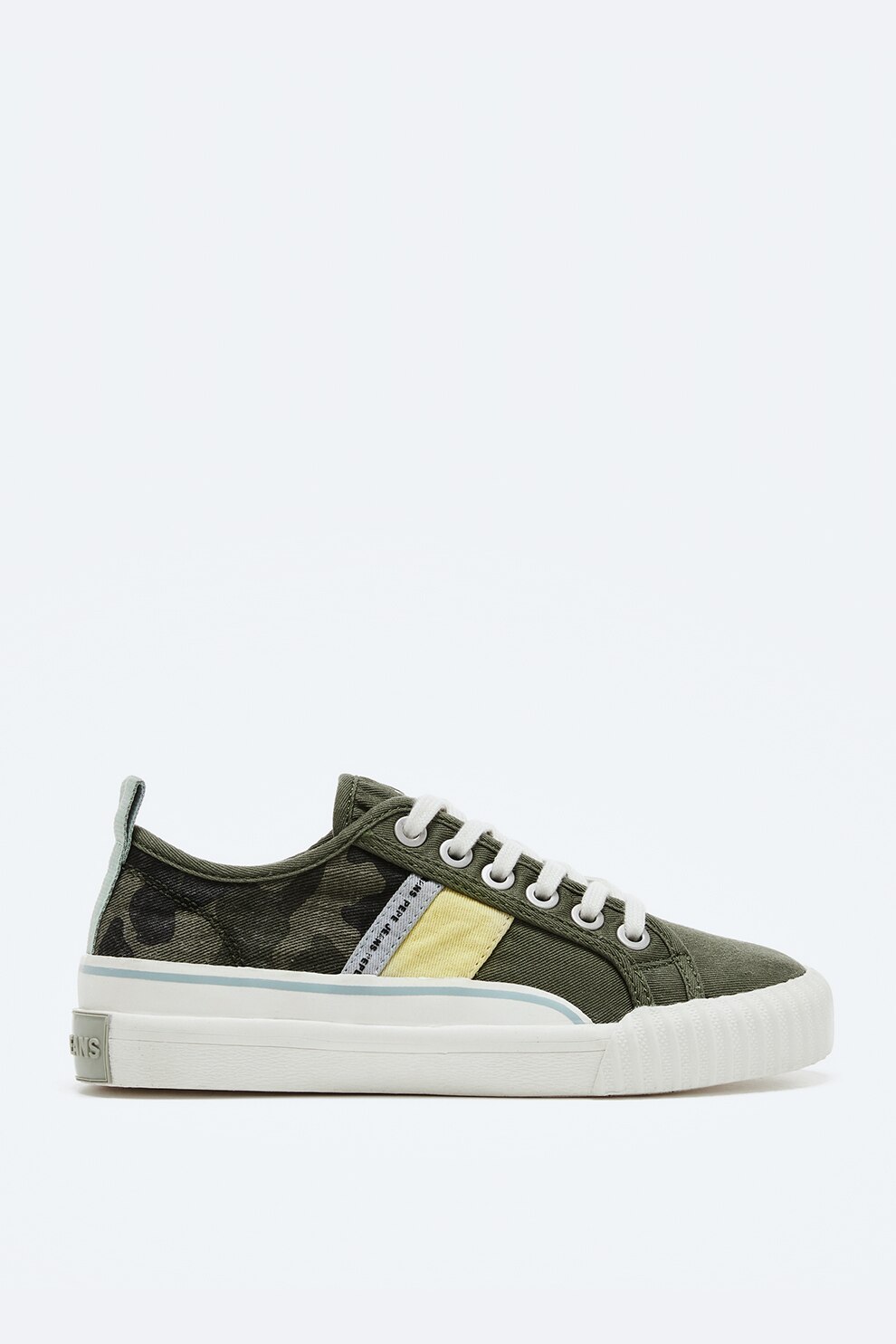 Pepe Jeans London, Pantofi sport cu detalii cu model camuflaj
