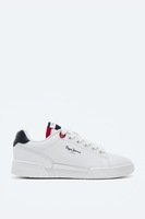 pepe jeans london pantofi sport din piele cu model uni alb opticrosubleumarin 37 eu imagen 27_0_
0
