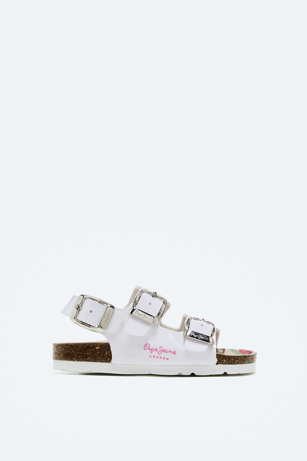 Pepe Jeans London, Sandale din piele ecologica