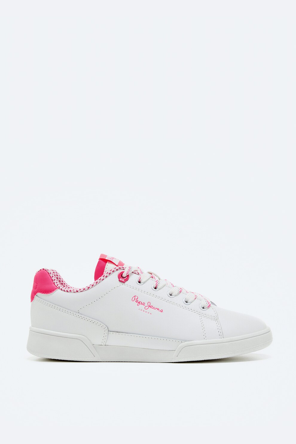 Pepe Jeans London, Pantofi sport low cut din piele