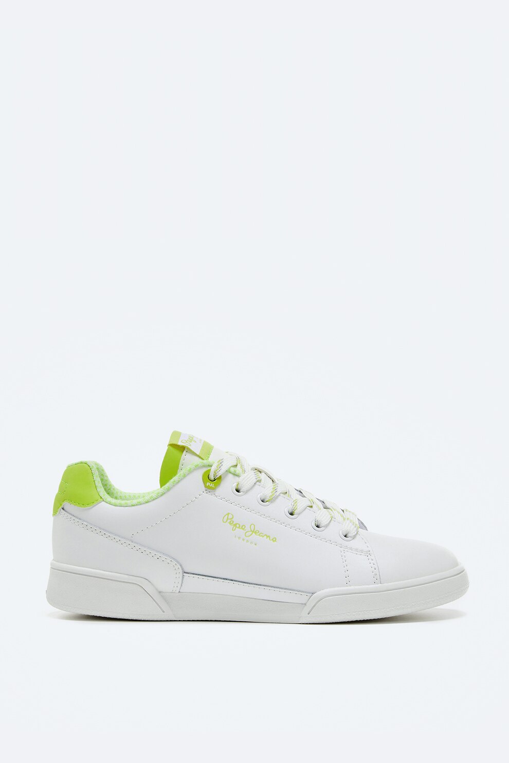 Pepe Jeans London, Pantofi sport low cut din piele