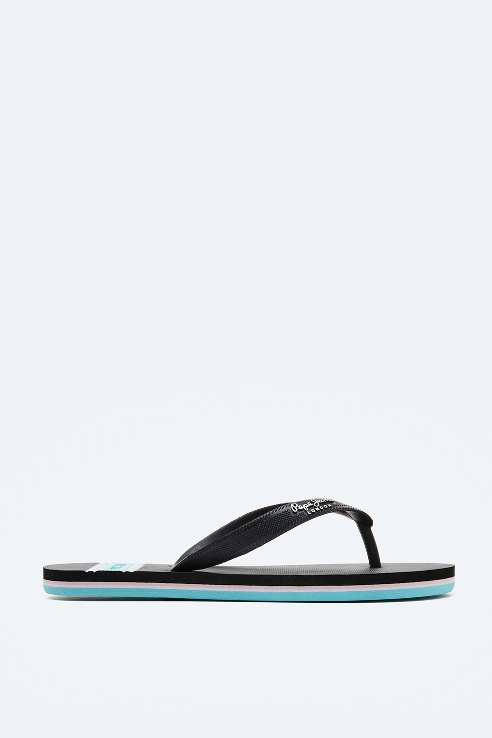 Pepe Jeans London, Papuci flip-flop cu logo discret
