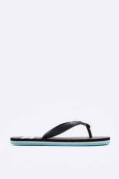 Pepe Jeans London, Papuci flip-flop cu logo discret Pepe Jeans London, Papuci flip-flop cu logo discret