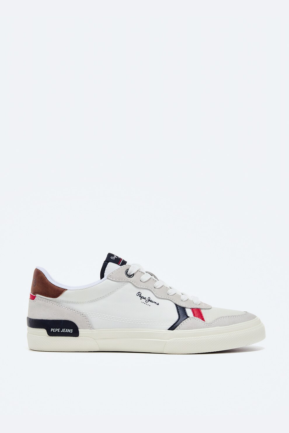 Pepe Jeans London, Pantofi sport cu detalii din piele