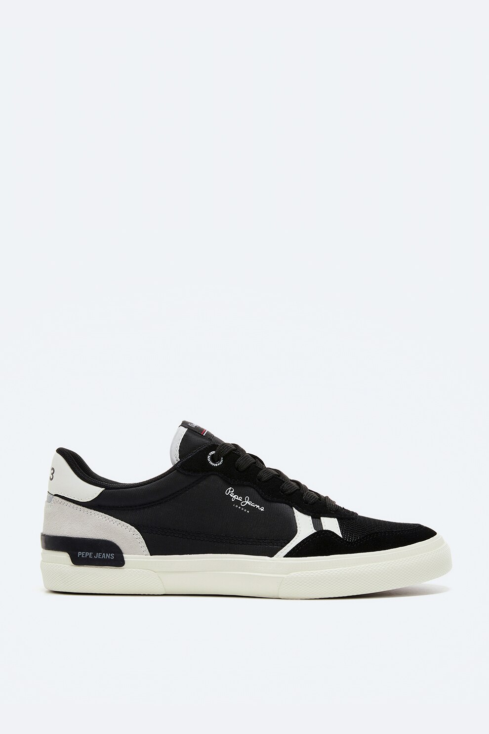 Pepe Jeans London, Pantofi sport cu detalii din piele