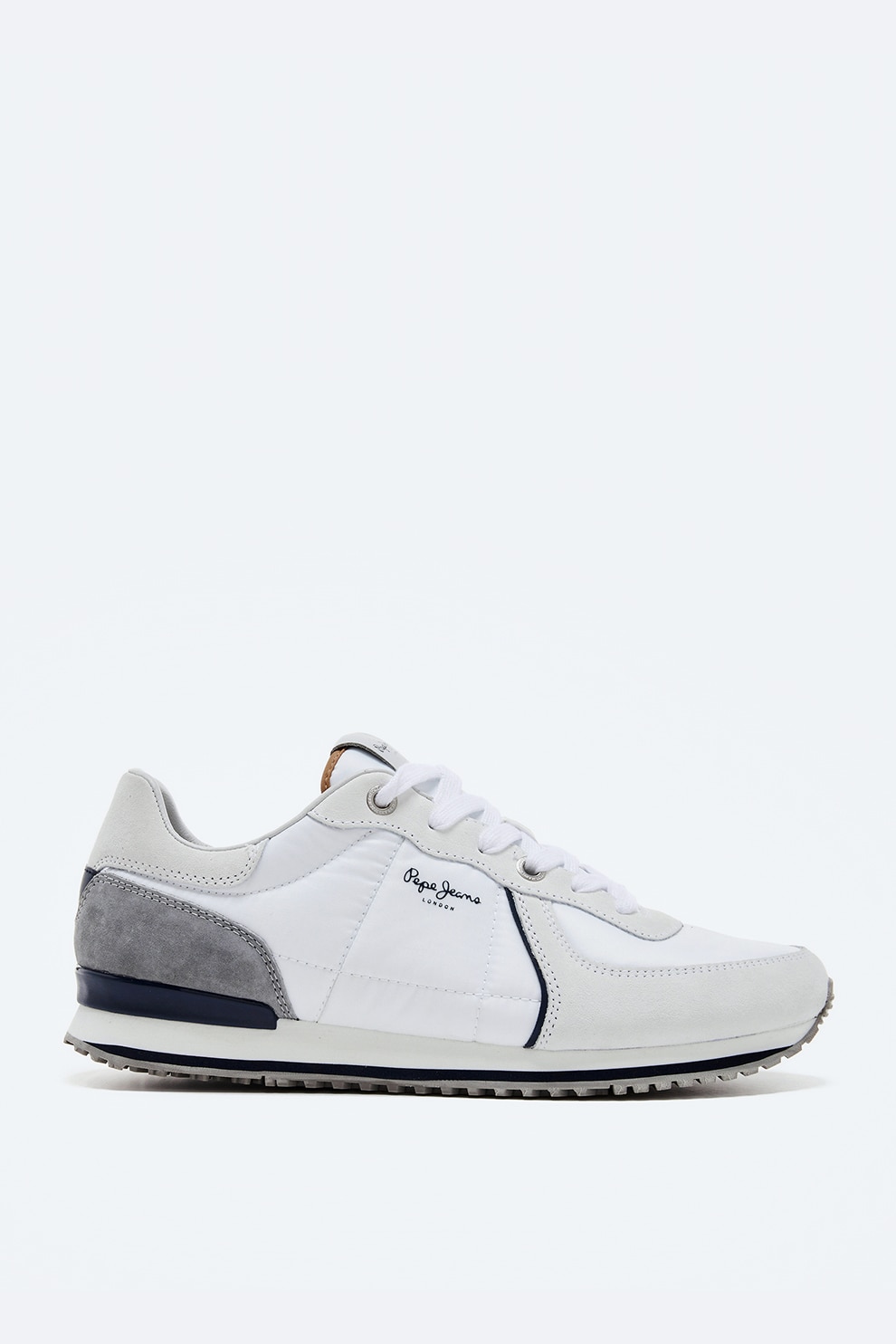 Pepe Jeans London, Pantofi sport cu garnituri de piele intoarsa