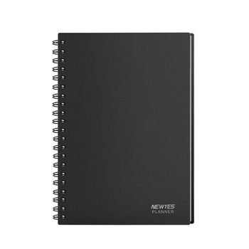 Caiet/Agenda inteligent reutilizabil NY A5, Annual planner, 215*145*12, 136 Pagini, (3 anuale, 24 lunare, 104 saptamanale, 5 parole), Pix, Etichete colorate, Negru Caiet/Agenda inteligent reutilizabil NY A5, Annual planner, 215*145*12, 136 Pagini, (3 anuale, 24 lunare, 104 saptamanale, 5 parole), Pix, Etichete colorate, Negru