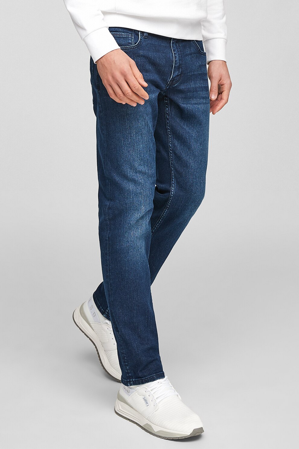 s.Oliver, Blugi slim fit, Bleumarin