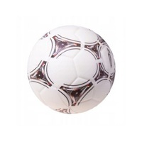 Minge din spuma model fotbal pentru copii, diametru 13 cm Negru