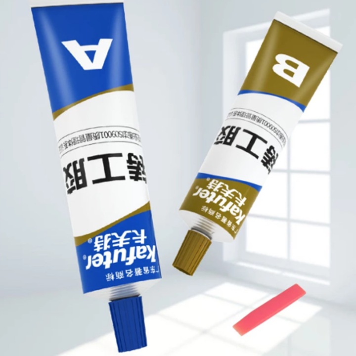 Chit epoxidic pentru reparatii metalice, Kafuter, 100g