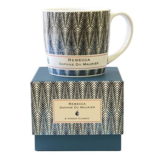 Cana - Rebecca, Ceramica, 400 ml, Alb / Albastru