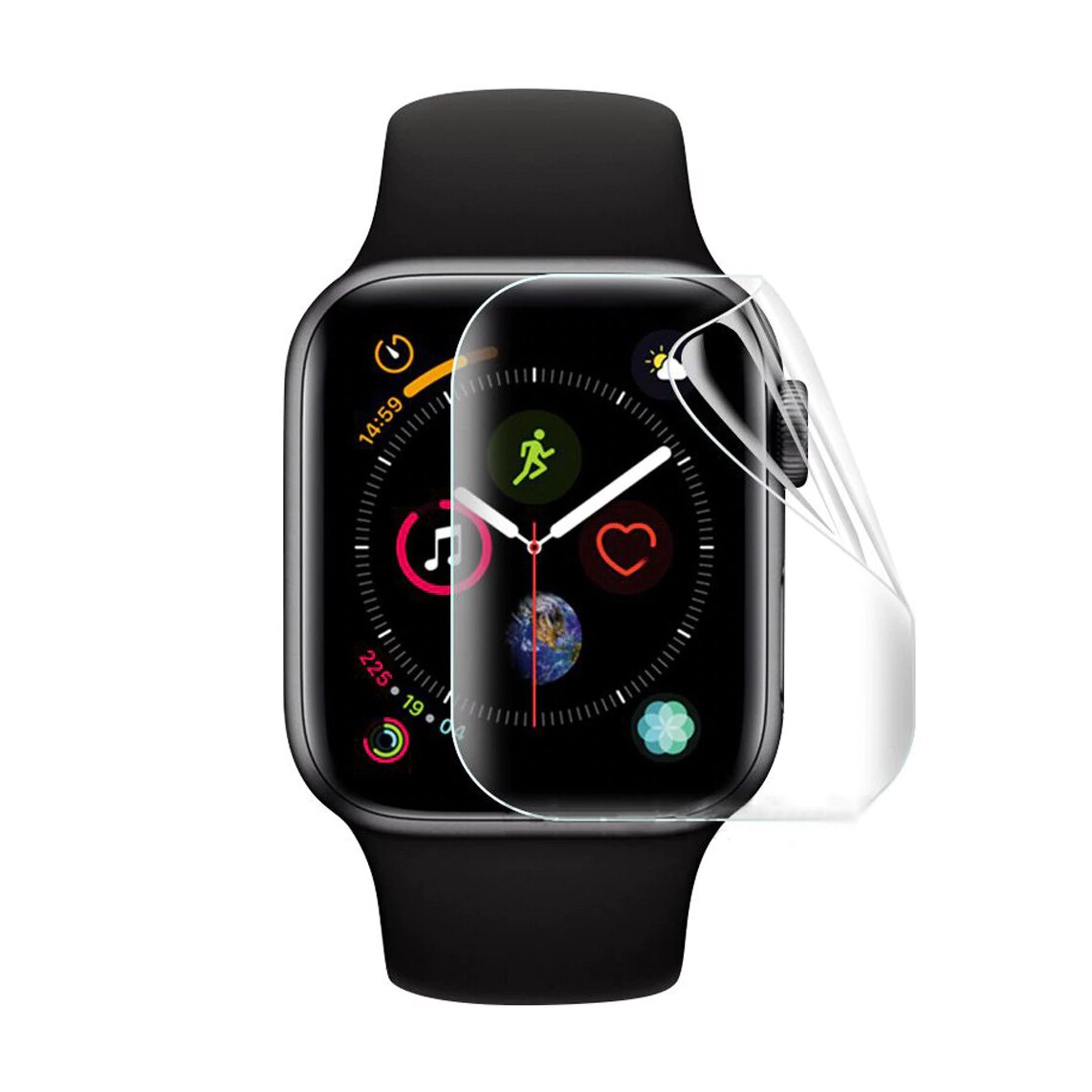 Set 6 folii protectie Hydrogel de ecran pentru Apple Watch 1, 2, 3, 42mm