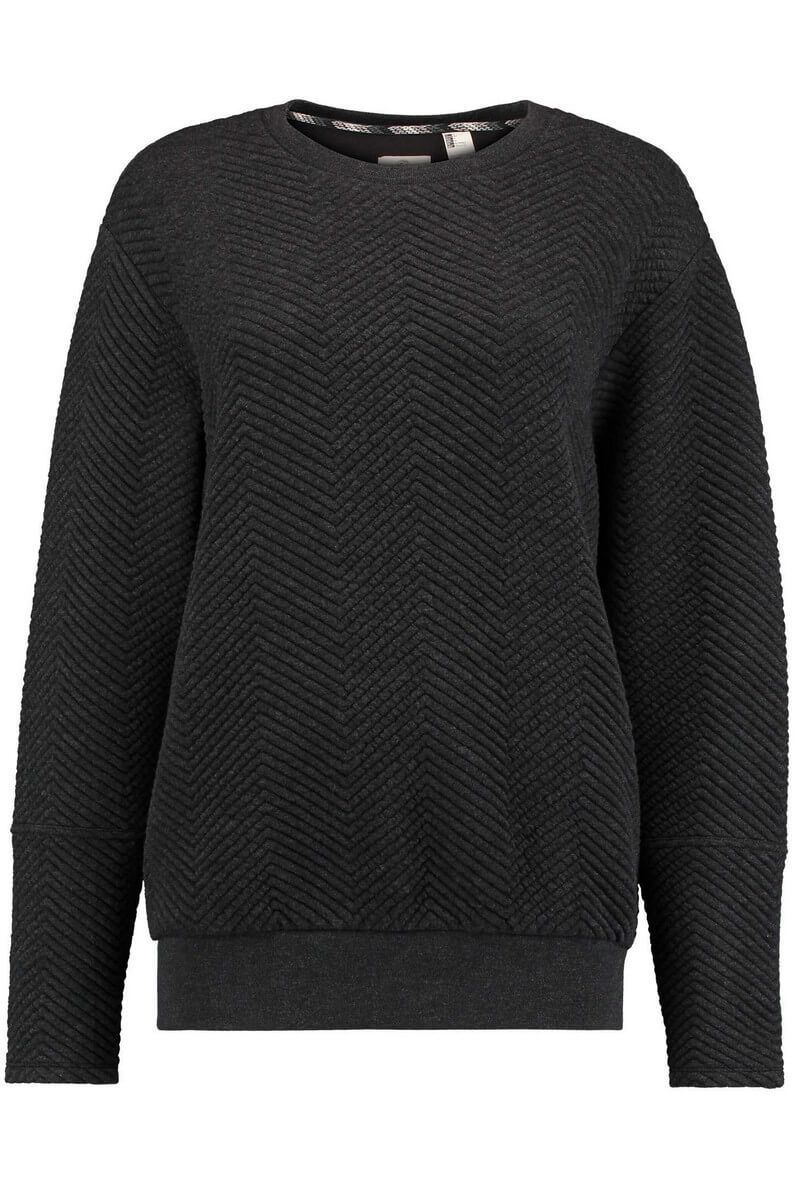 Pulover, O'Neill LW Quilted Sweatshirt, Negru