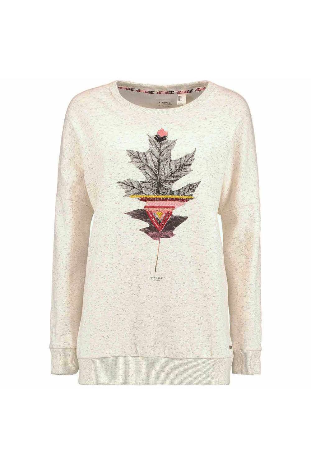 Pulover, O'Neill LW Peaceful Pines Sweatshirt, Alb