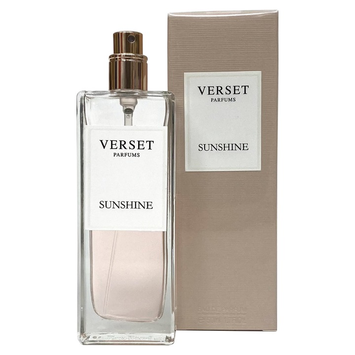 Parfum feminin Sunshine, Verset, 50 ml