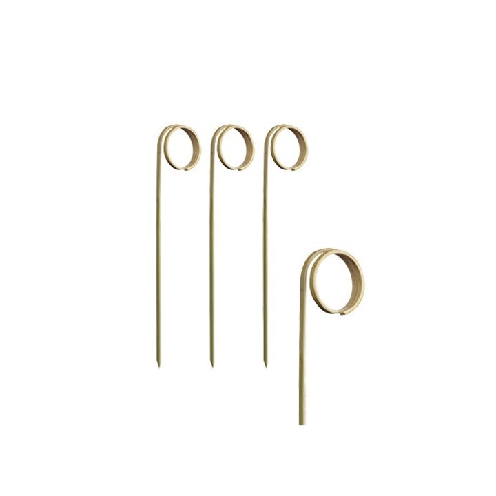 Set 100 frigarui, lemn, lungime 11 cm