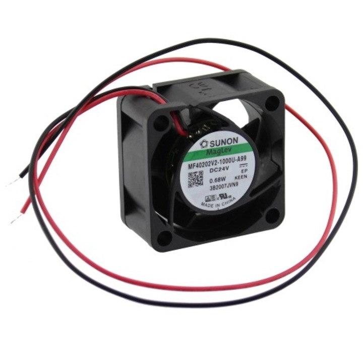 Ventilator 40x40x20mm, 24V DC, volum aer 13.01mc, SUNON, MF40202V2-1000U-A99, T144090