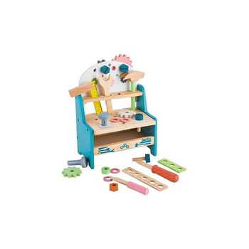 Masuta cu unelte din lemn ecotoys tl80012 Masuta cu unelte din lemn ecotoys tl80012