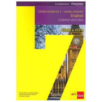 Limba engleza - Clasa a VIII-a - Caietul elevuui - Studiu intensiv - Vicki AndersonEoin HigginsCristina Rusu Limba engleza - Clasa a VIII-a - Caietul elevuui - Studiu intensiv - Vicki AndersonEoin HigginsCristina Rusu