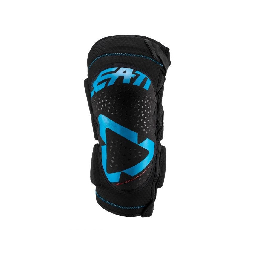 Aparatoare LEATT, Knee guard 3df 5.0 zip fuel/black, Negru, S/M