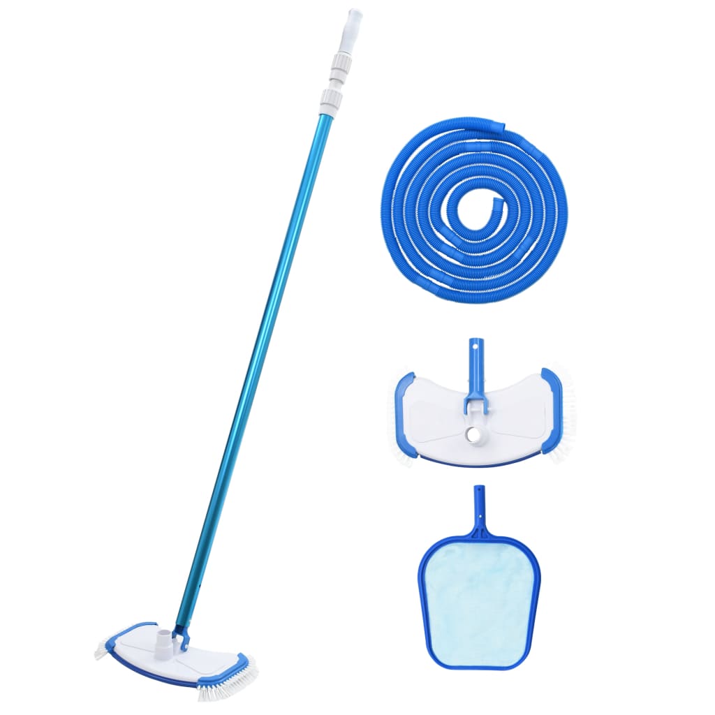 Kit de intretinere pentru piscina cu 4 piese, vidaXL, Plastic, 800 cm, Multicolour