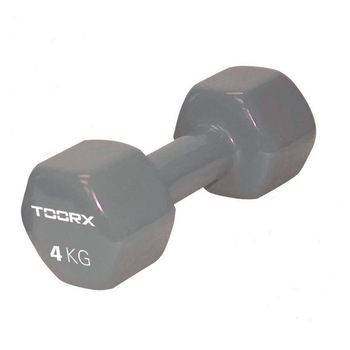 Gantera PVC TOORX 4 kg Gri Gantera PVC TOORX 4 kg Gri