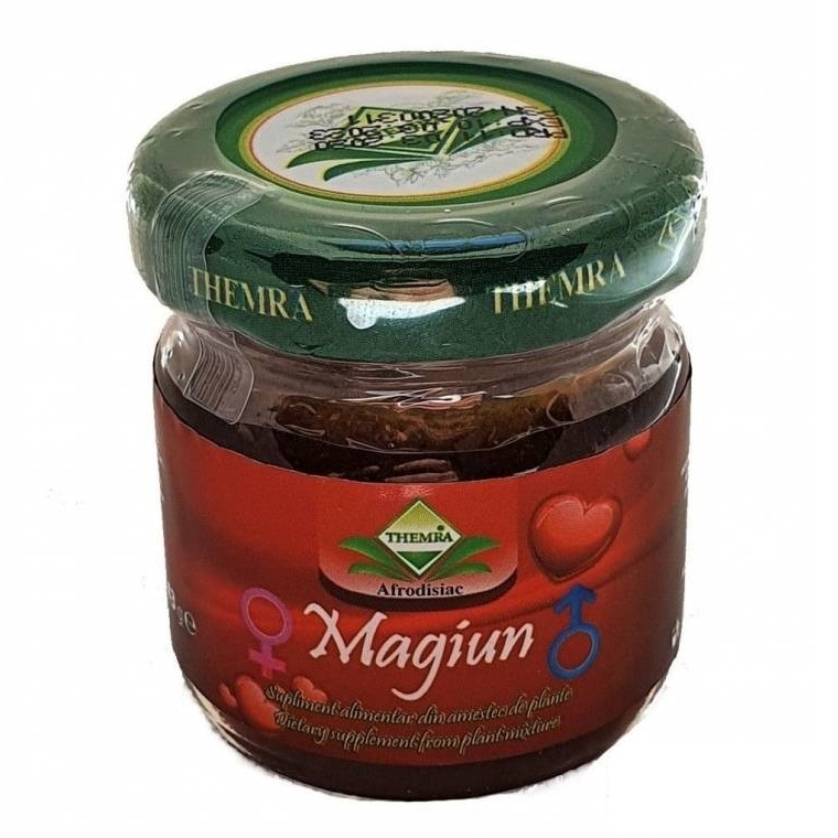 Supliment alimentar afrodisiac, Themra Magiun, aroma scortisoara, pasta, 43 g