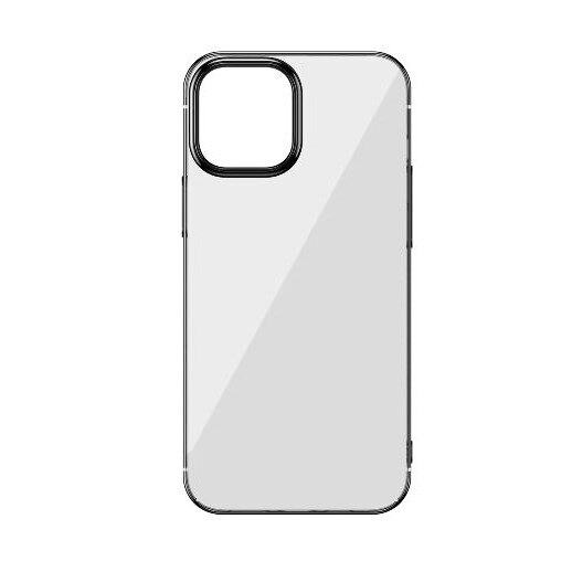 Husa pentru telefon Baseus Glitter pentru iPhone 12 / iPhone 12 Pro, Negru