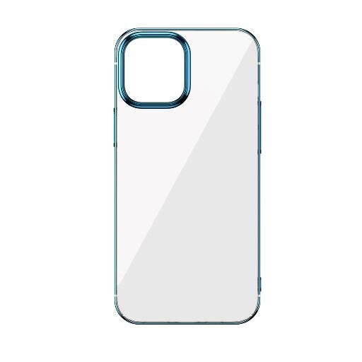 Husa pentru telefon Baseus Glitter pentru iPhone 12 / iPhone 12 Pro, Albastru