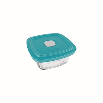 Cutie alimente cu capac ermetic, patrata, 500 ml, albastra Cutie alimente cu capac ermetic, patrata, 500 ml, albastra