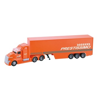 Camion Tir Prestissimo Cu Frictiune Lumini Si Sunete Scara 1:50 Camion Tir Prestissimo Cu Frictiune Lumini Si Sunete Scara 1:50