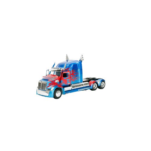Masinuta Transformers macheta T5 Western Star 5700 scara 1:32 -Jada Toys, Multicolor