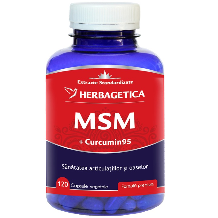 Supliment alimentar MSM, 120 capsule