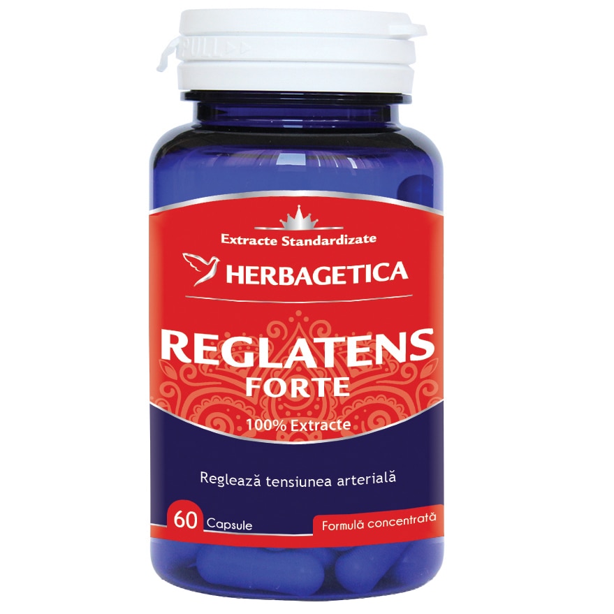 Supliment alimentar Reglatens Forte, 60 capsule