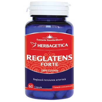 Supliment alimentar Reglatens Forte, 60 capsule Supliment alimentar Reglatens Forte, 60 capsule