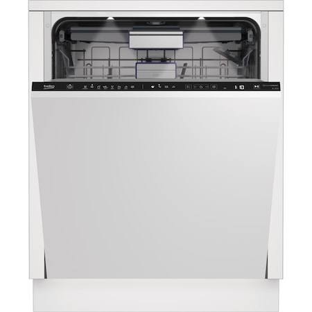 Masina de spalat vase incorporabila Beko BDIN38531D, 15 seturi, 8 programe, Clasa A+++, Motor ProSmartInverter, HygieneIntense, CornerIntense, Automatic Door Opening