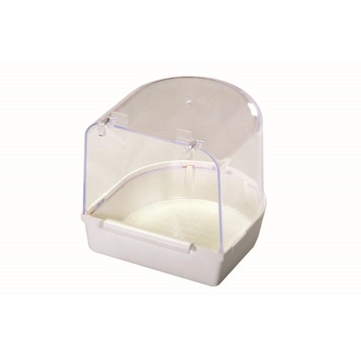 Покрита вана за екзотични птици All4pet Shop, 13X13X13см