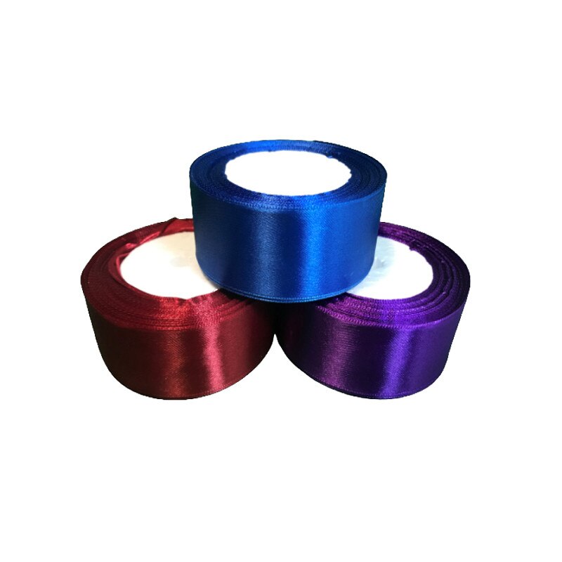 Set 3 role satin, lungime 22 m, latime 4 cm