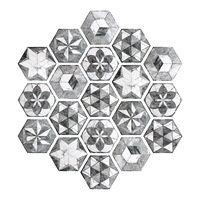 gresie portelanata tip marmura hexagonala geohex grey decor matt 20x23 cm gri cutie 07 mp imagen 10_0_
0