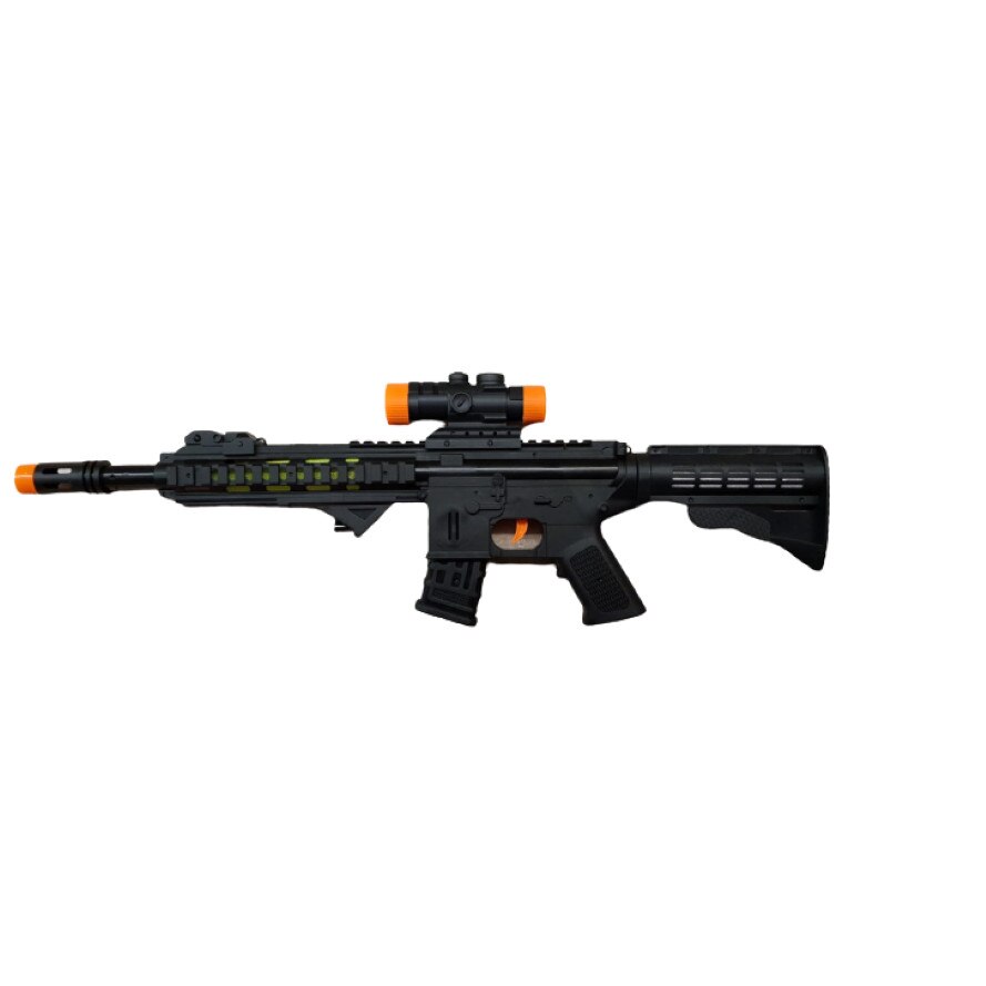 Arma de jucarie, Dark Fox, Negru, varsta + 3 ani