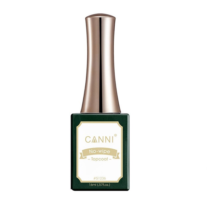 Top Coat No Wipe, Canni, 16 ml