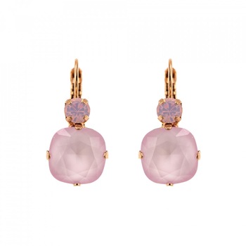 Cercei placati cu Aur roz de 24K, Cristale Swarovski, Powder Rose by Roxannes - Mariana Jewellery, Roz 1326/1-395121RG6 Cercei placati cu Aur roz de 24K, Cristale Swarovski, Powder Rose by Roxannes - Mariana Jewellery, Roz 1326/1-395121RG6