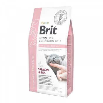 Hrana dietetica pentru pisici, Brit VD Grain Free, Hypoallergenic, 2 kg Hrana dietetica pentru pisici, Brit VD Grain Free, Hypoallergenic, 2 kg